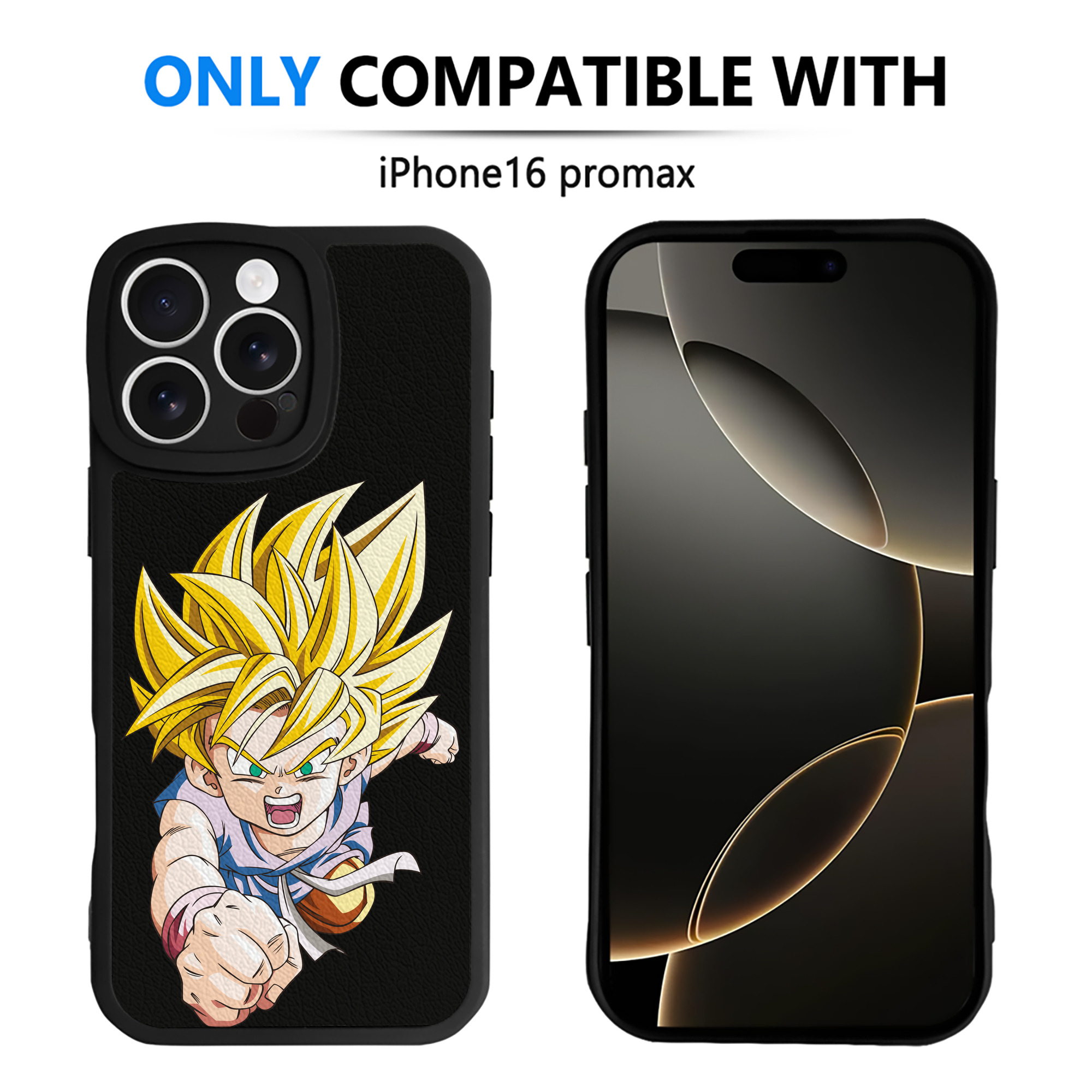（画像用） ドラゴンボール ベジット DRAGON BALL Vegetto 【iPhone 16シリーズ対応】シリコンスマホケース（レザー調） 材質：シリコン
